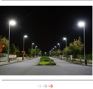 Iluminación en alumbrado público