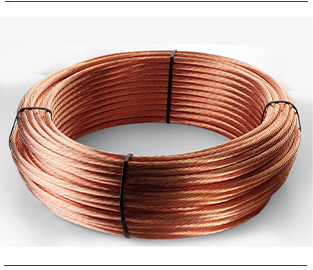 Cable de cobre desnudo