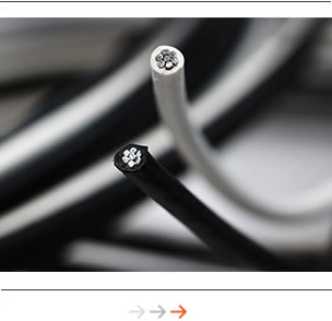 Cable de distribución de aluminio